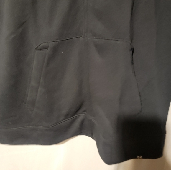 Men's Under Armour Project Rock Hoodie Black Terry Full Zip 1377424-001 Sz XXL - Picture 6 of 6